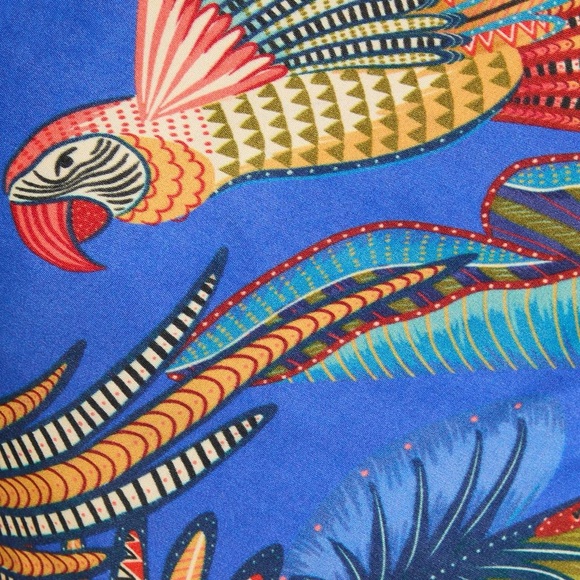 FARM RIO Tropical One-Shoulder Backless Maxi Dress size Medium - Picture 4 of 10